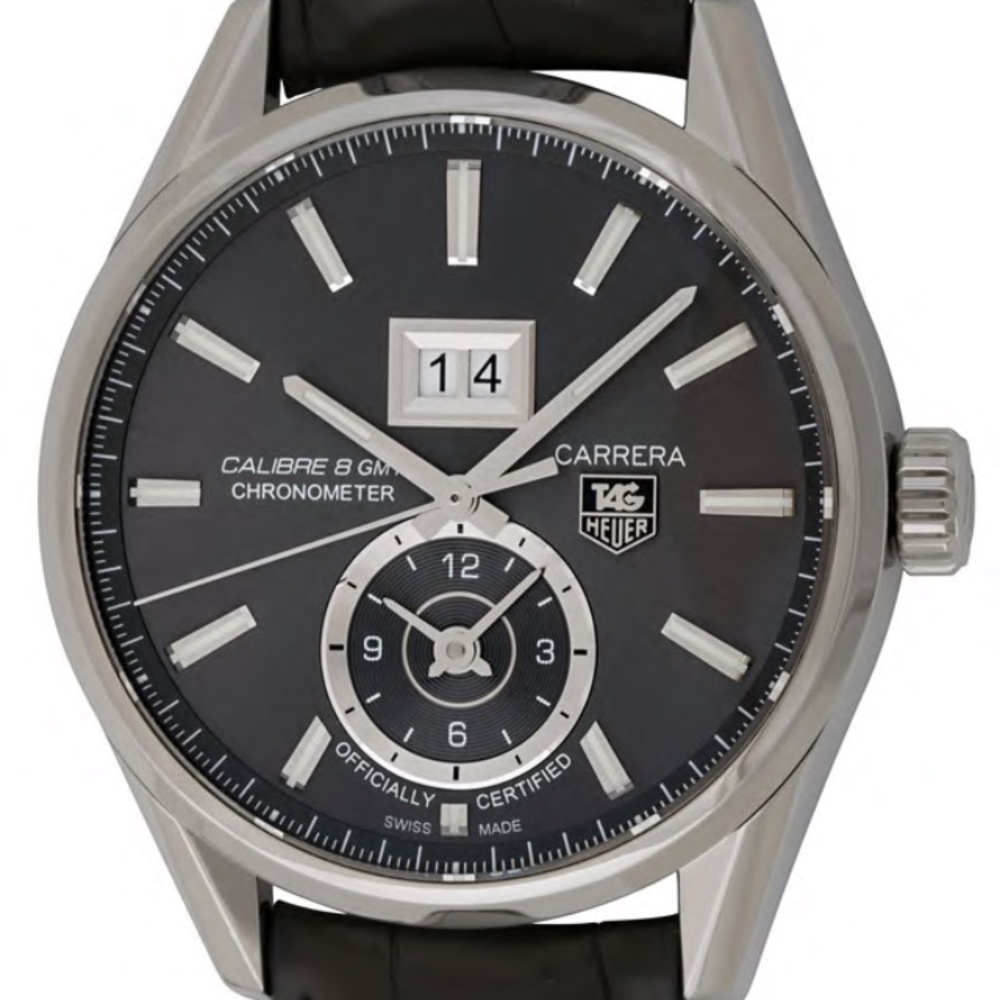 Tag Heuer Carrera Calibre 8 GMT Grande date - Picture 5 of 13